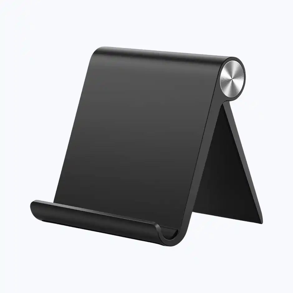 Multi Angle Tablet/Mobile Stand, Phone Stand Holder For Iphone, Android(Black)